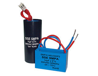 SMPA AC Motor Start and Run Capacitor